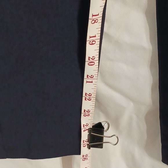 NWT Womens Massini Pull on Ankle Pant Navy Blue Size Small Skinny Midrise - Picture 15 of 15